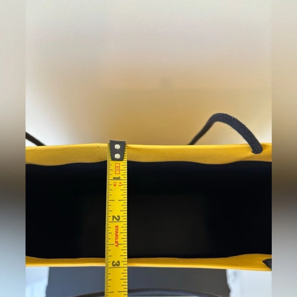 Fendi Yellow Shopping Bag